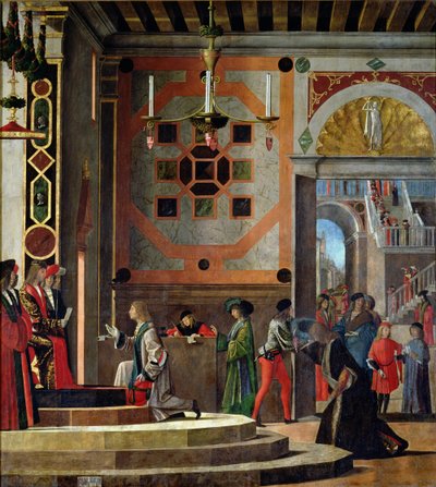 The Departure of the English Ambassadors by Vittore Carpaccio
